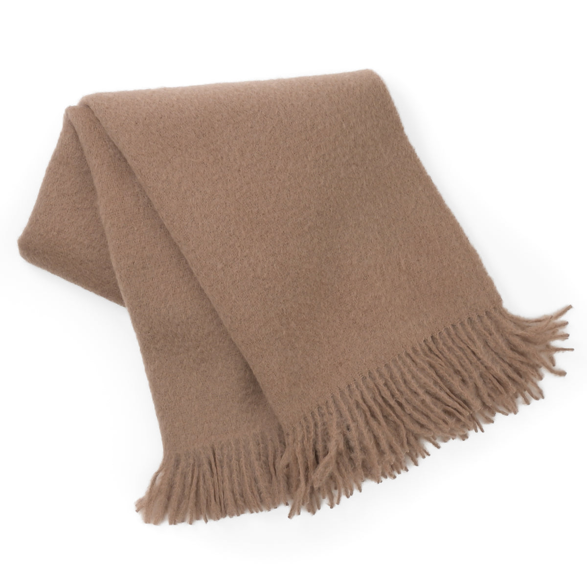 Southampton Home Luxury Mohair Throw ~ Beige