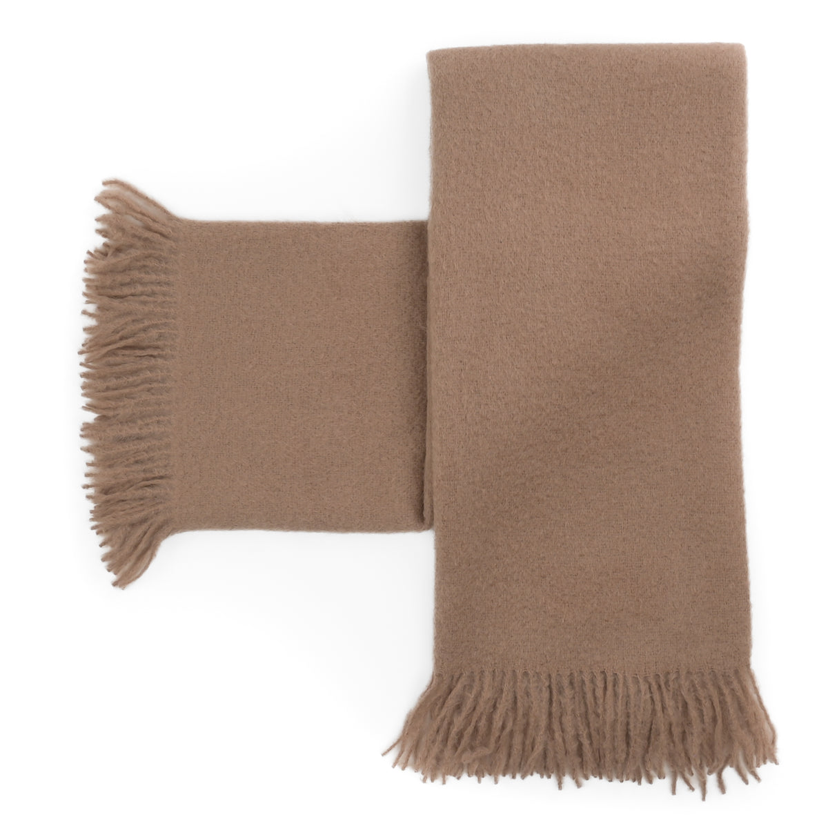 Southampton Home Luxury Mohair Throw ~ Beige