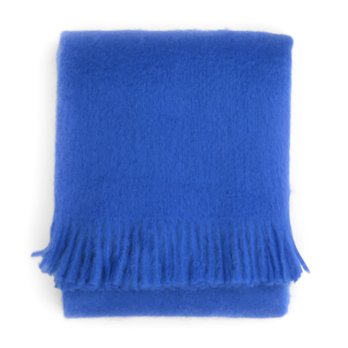 Southampton Home Luxury Mohair Throw ~ Blue