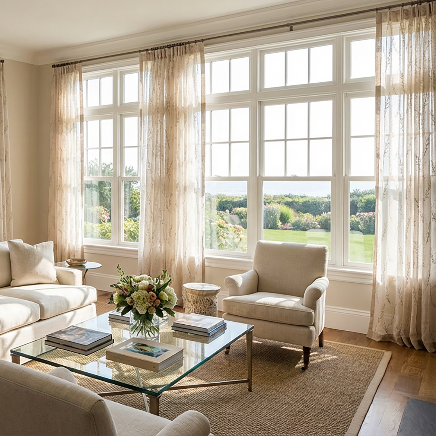 Premium Sheer Panels: The Catkin-Home Gifts-[bar code]-Prince of Scots