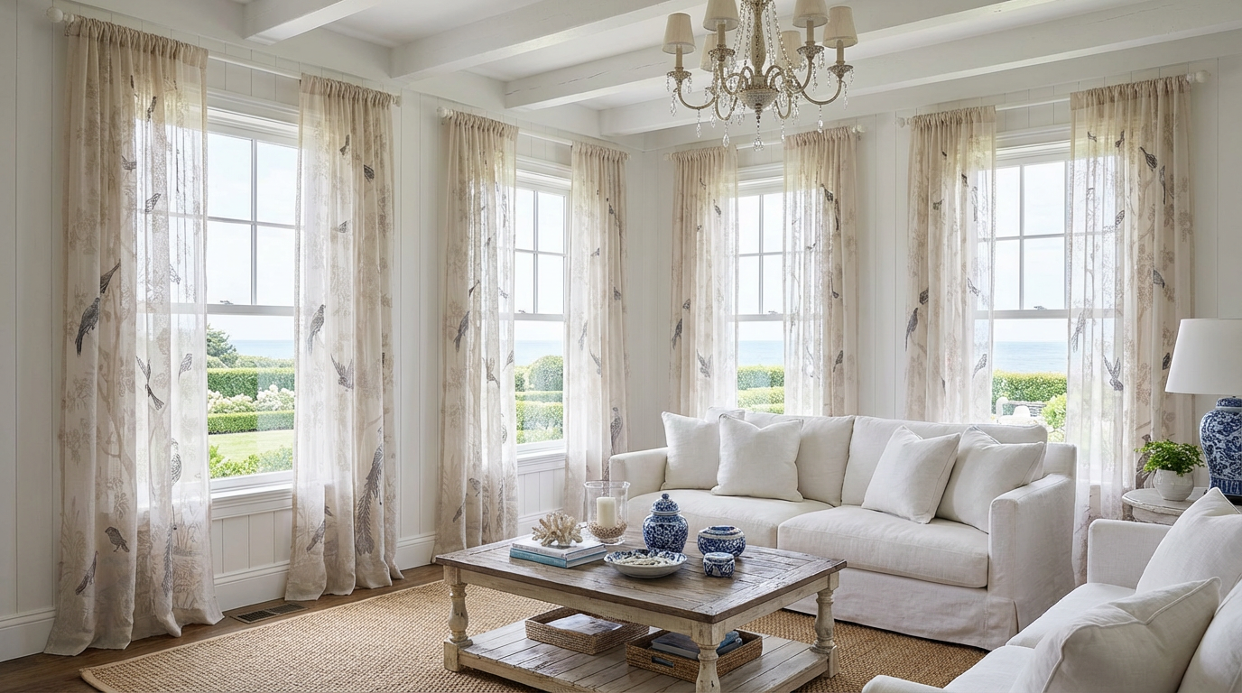 Premium Sheer Panels: The Paradiso Grey-Home Gifts-[bar code]-Prince of Scots