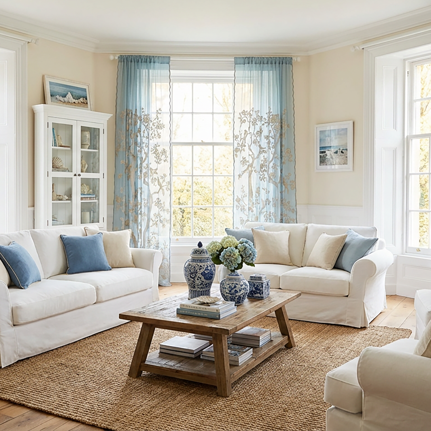 Premium Sheer Panels: The Paradiso-Home Gifts-[bar code]-Prince of Scots