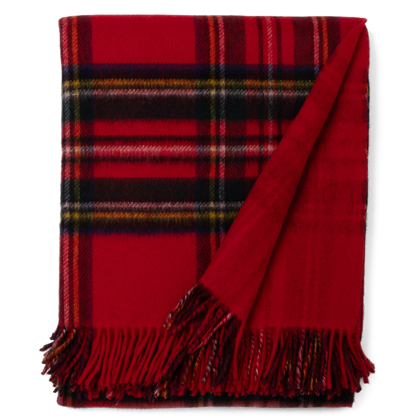 Prince of Scots Double Merino (Royal Stewart)-Throws and Blankets-[bar code]-Prince of Scots