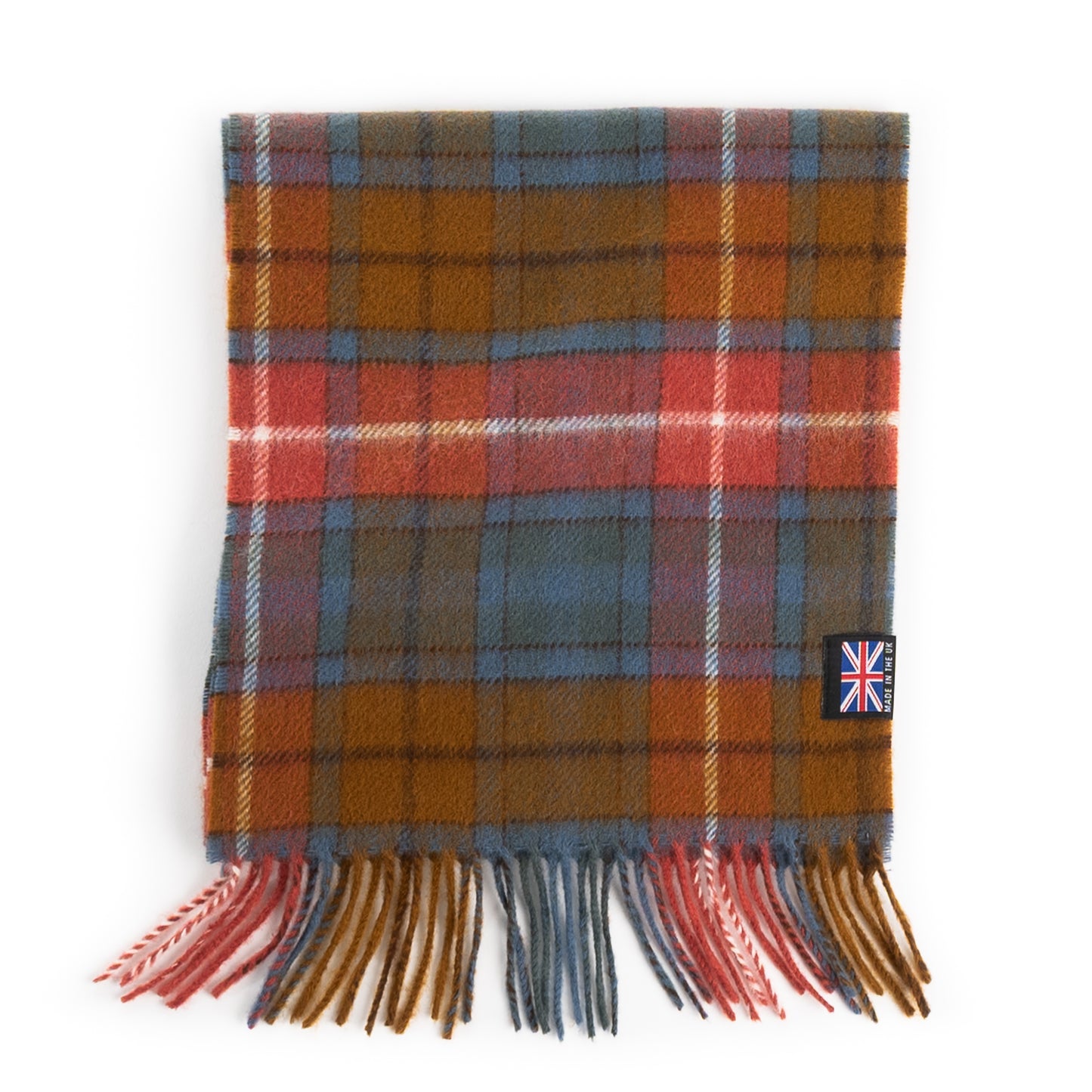 Prince of Scots Merino Lambswool Tartan Scarf (Antique Buchanan)-Gifts-[bar code]-Prince of Scots