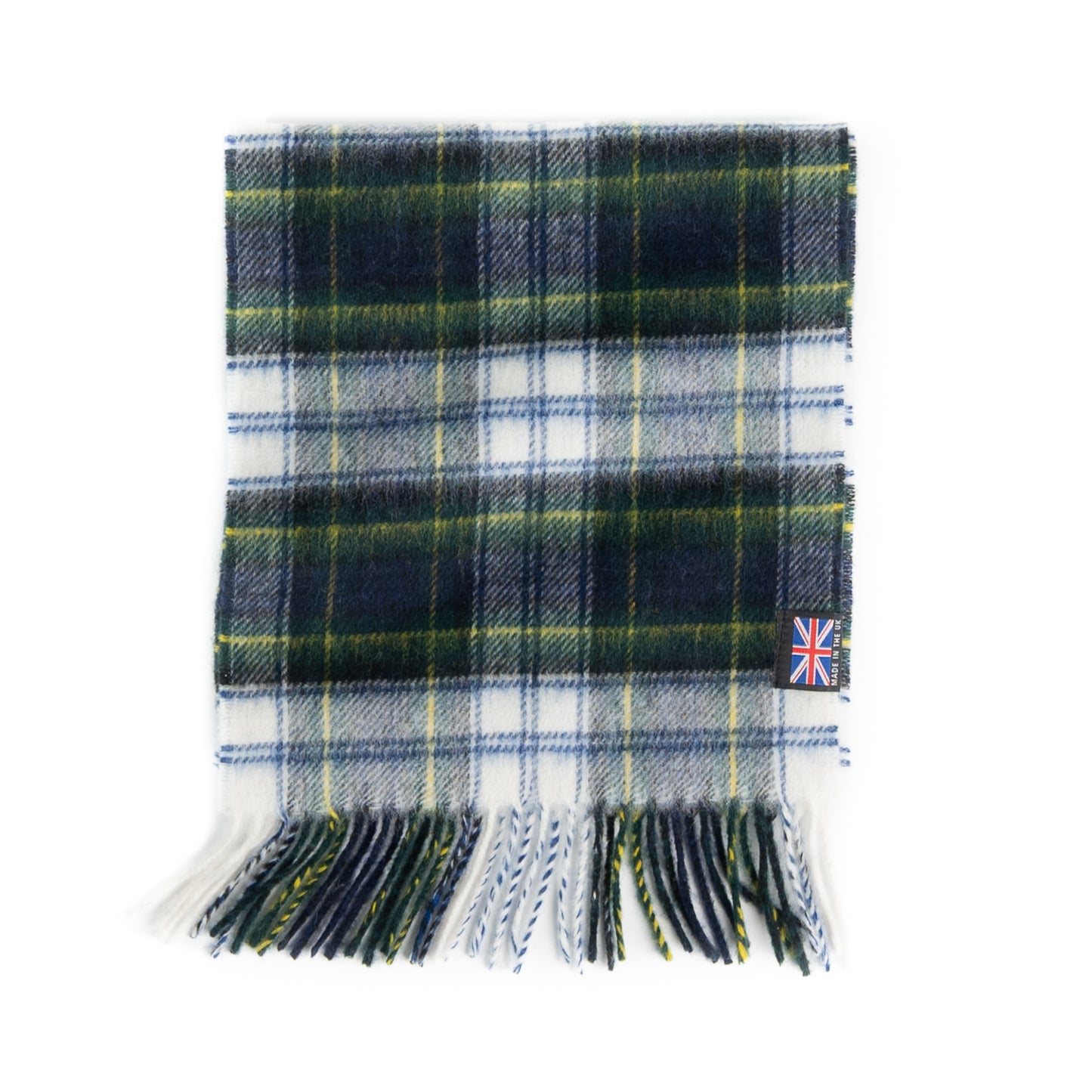 Prince of Scots Merino Lambswool Tartan Scarf (Dress Gordon)-Gifts-[bar code]-Prince of Scots