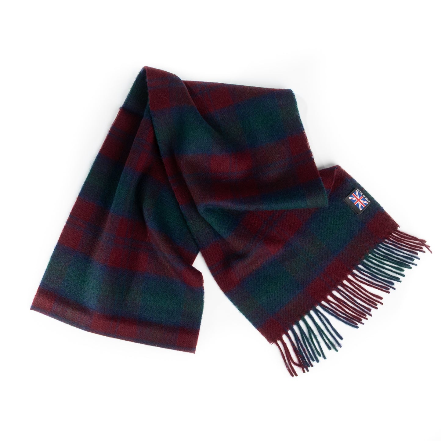 Prince of Scots Merino Lambswool Tartan Scarf (Lindsay)-Gifts-[bar code]-Prince of Scots