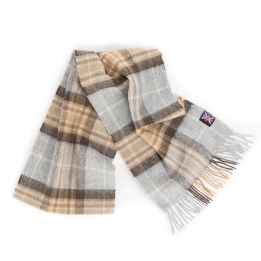 Prince of Scots Merino Lambswool Tartan Scarf (McKellar)-Gifts-[bar code]-Prince of Scots