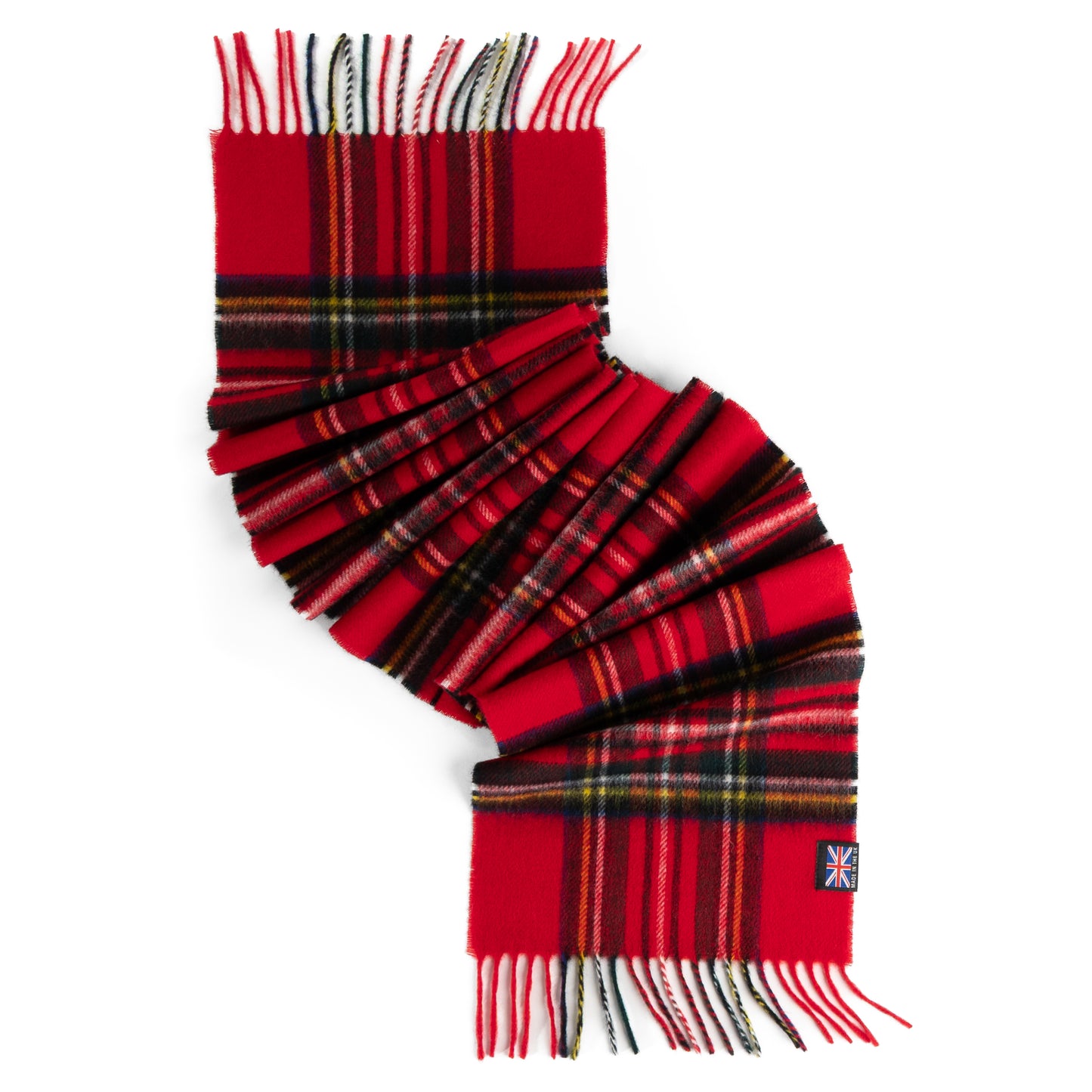 Prince of Scots Merino Lambswool Tartan Scarf (Royal Stewart)-Gifts-[bar code]-Prince of Scots