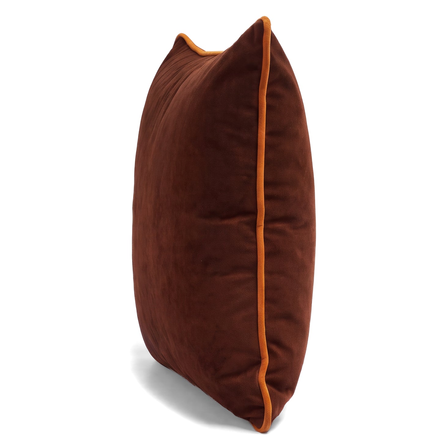 Prince of Scots Turkish Velvet Pillow 22" X 22" ~ Ember-Throw Pillows-[bar code]-Prince of Scots