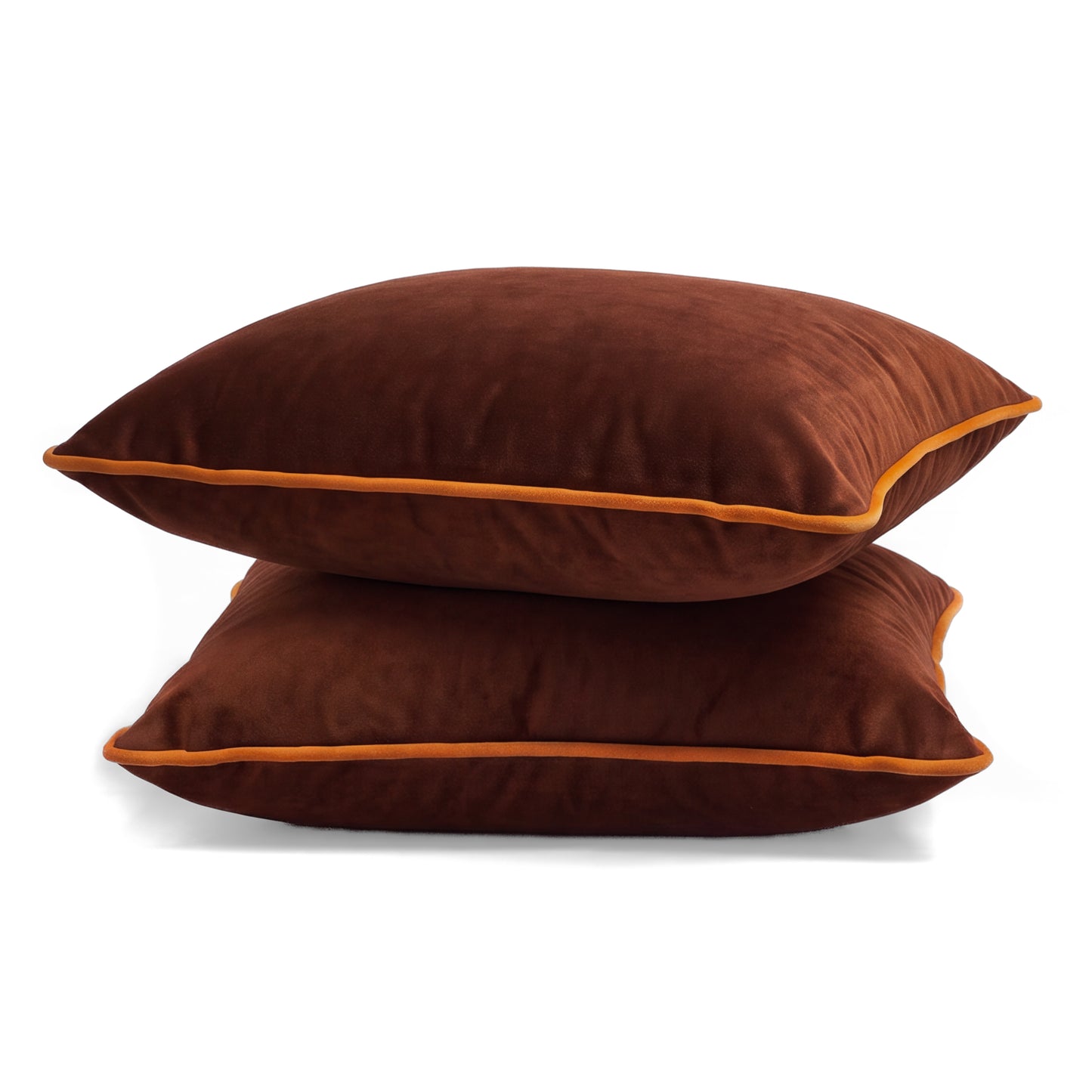 Prince of Scots Turkish Velvet Pillow 22" X 22" ~ Ember-Throw Pillows-[bar code]-Prince of Scots