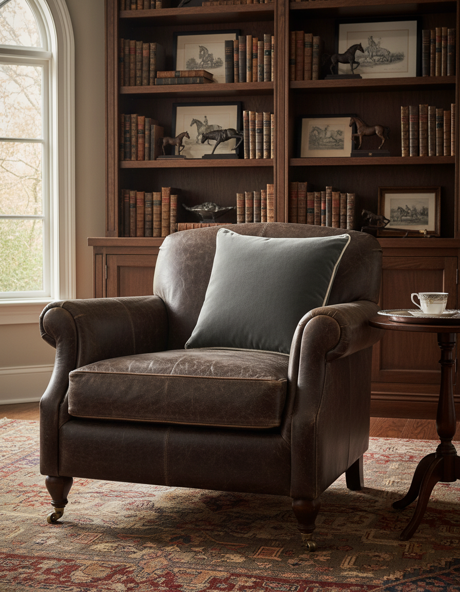 Prince of Scots Turkish Velvet Pillow 22" X 22" ~ Pewter-Throw Pillows-[bar code]-Prince of Scots