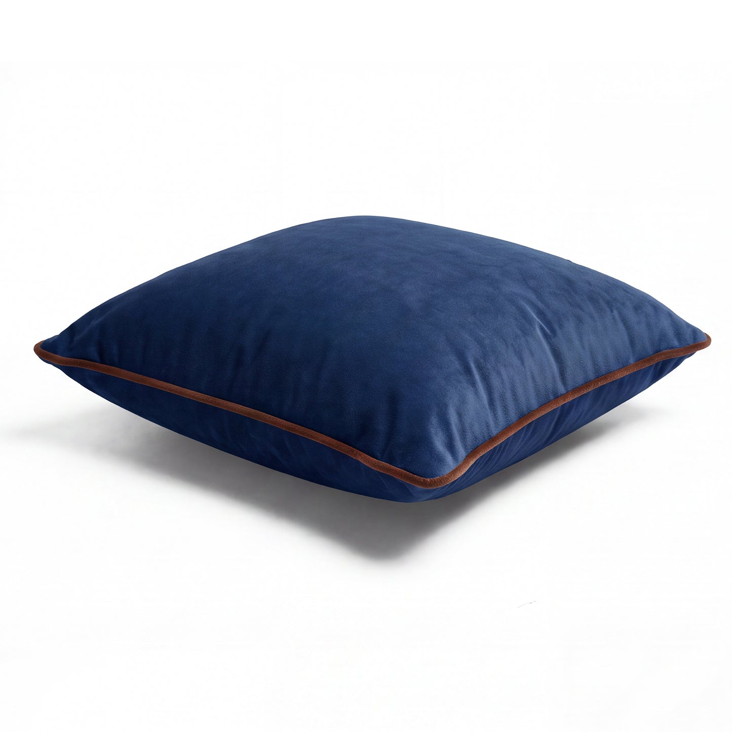 Prince of Scots Turkish Velvet Pillow 22" X 22" ~ Royal Blue-Throw Pillows-[bar code]-Prince of Scots