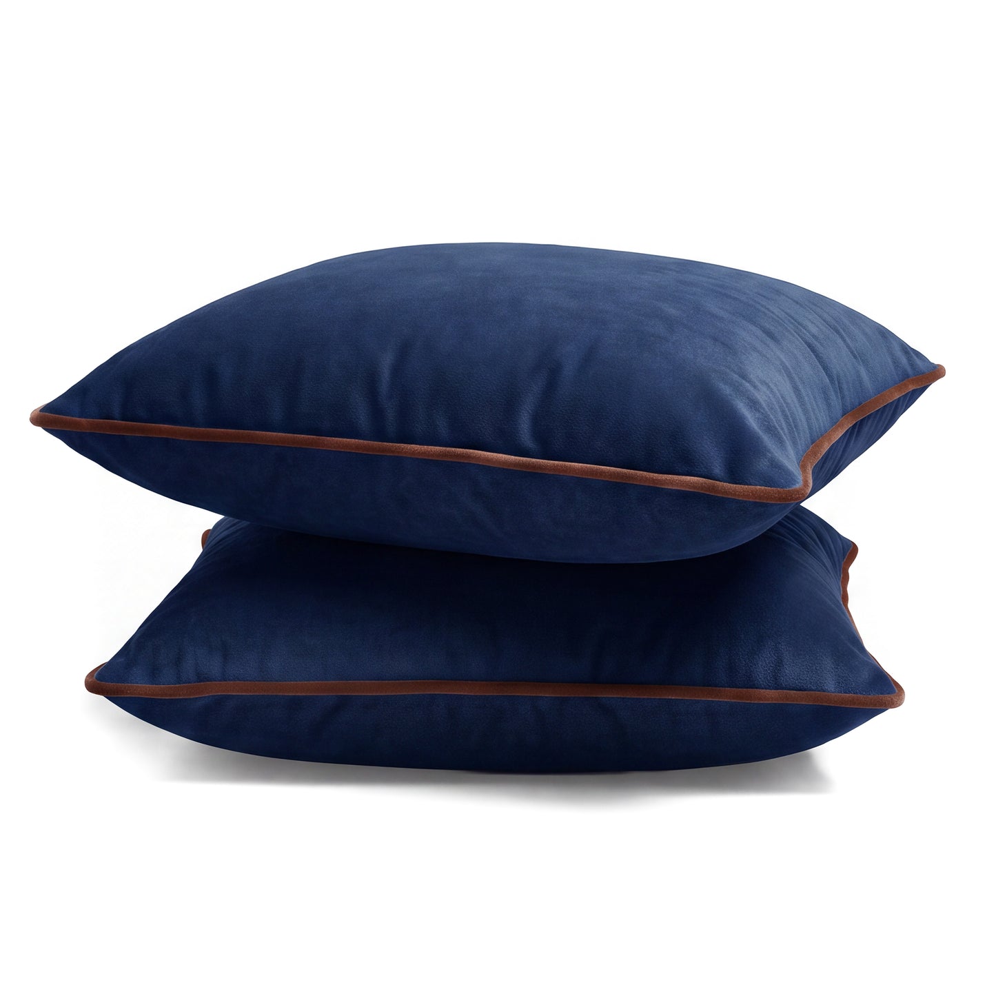 Prince of Scots Turkish Velvet Pillow 22" X 22" ~ Royal Blue-Throw Pillows-[bar code]-Prince of Scots