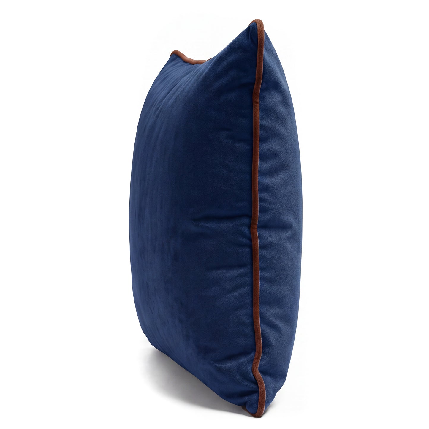 Prince of Scots Turkish Velvet Pillow 22" X 22" ~ Royal Blue-Throw Pillows-[bar code]-Prince of Scots