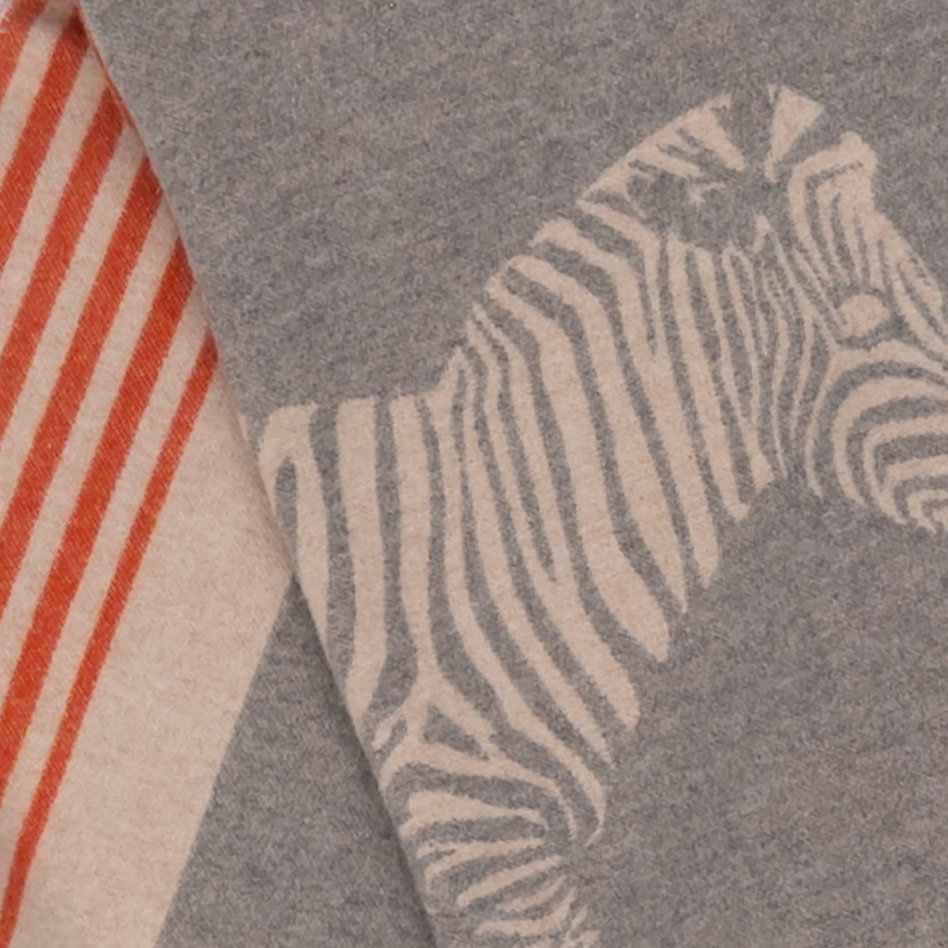 Savanna Equestrian Reversible Throw – Extra-Fine Italian Merino Wool | 56" x 72"-Throws and Blankets-[bar code]-Prince of Scots