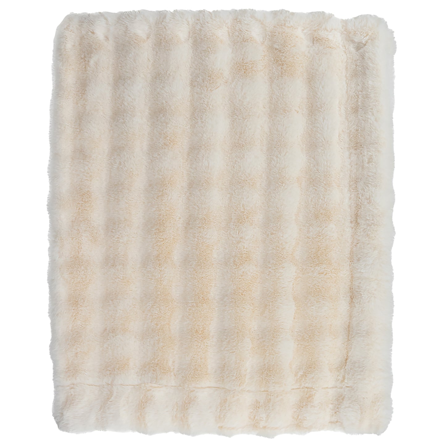 Southampton Home Cloud Throw ~ Champagne Mist ~-Throws and Blankets-[bar code]-Prince of Scots