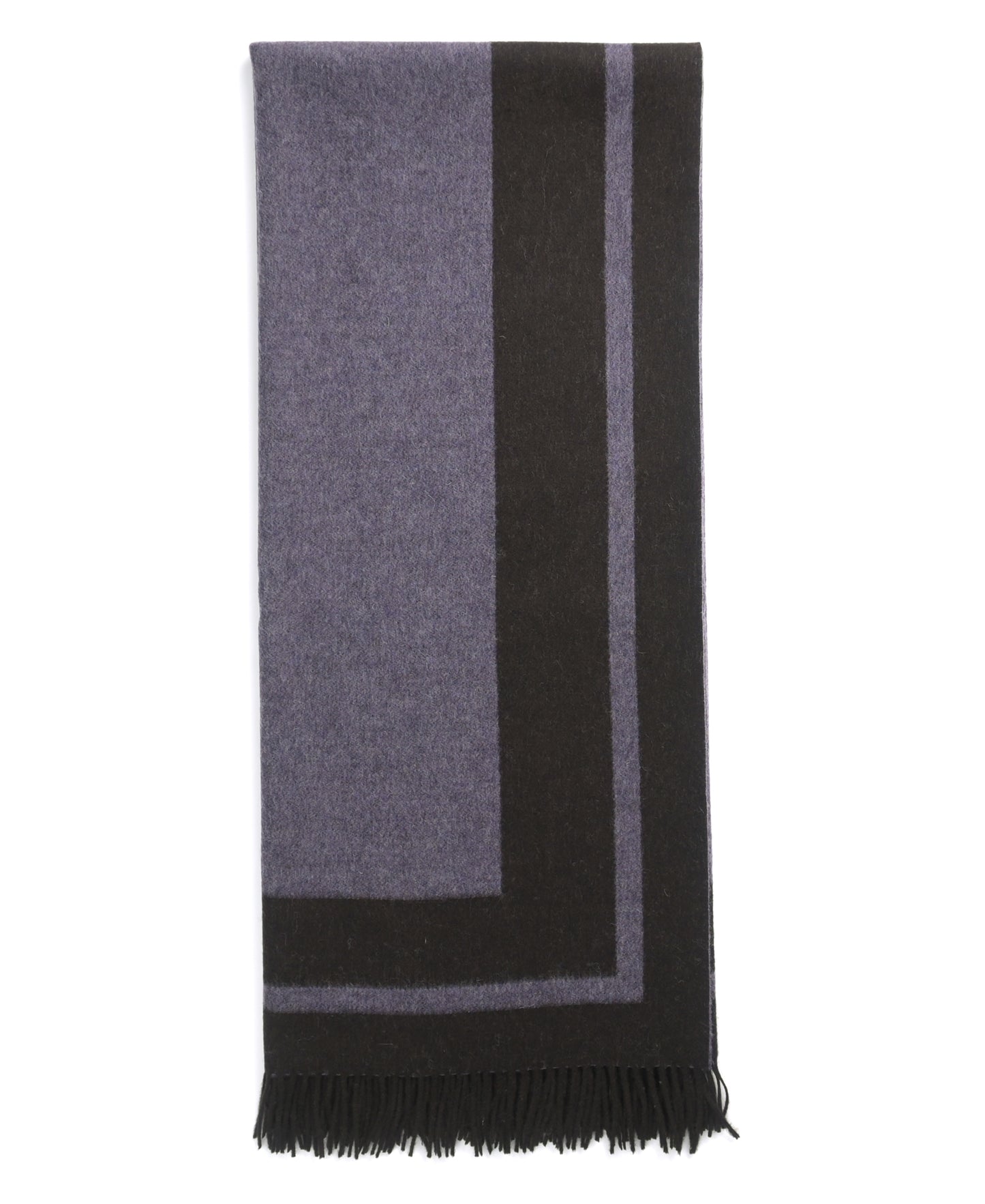 Southampton Home Double-Faced Border Throw 60" X 74" Lavender-Blankets-[bar code]-Prince of Scots