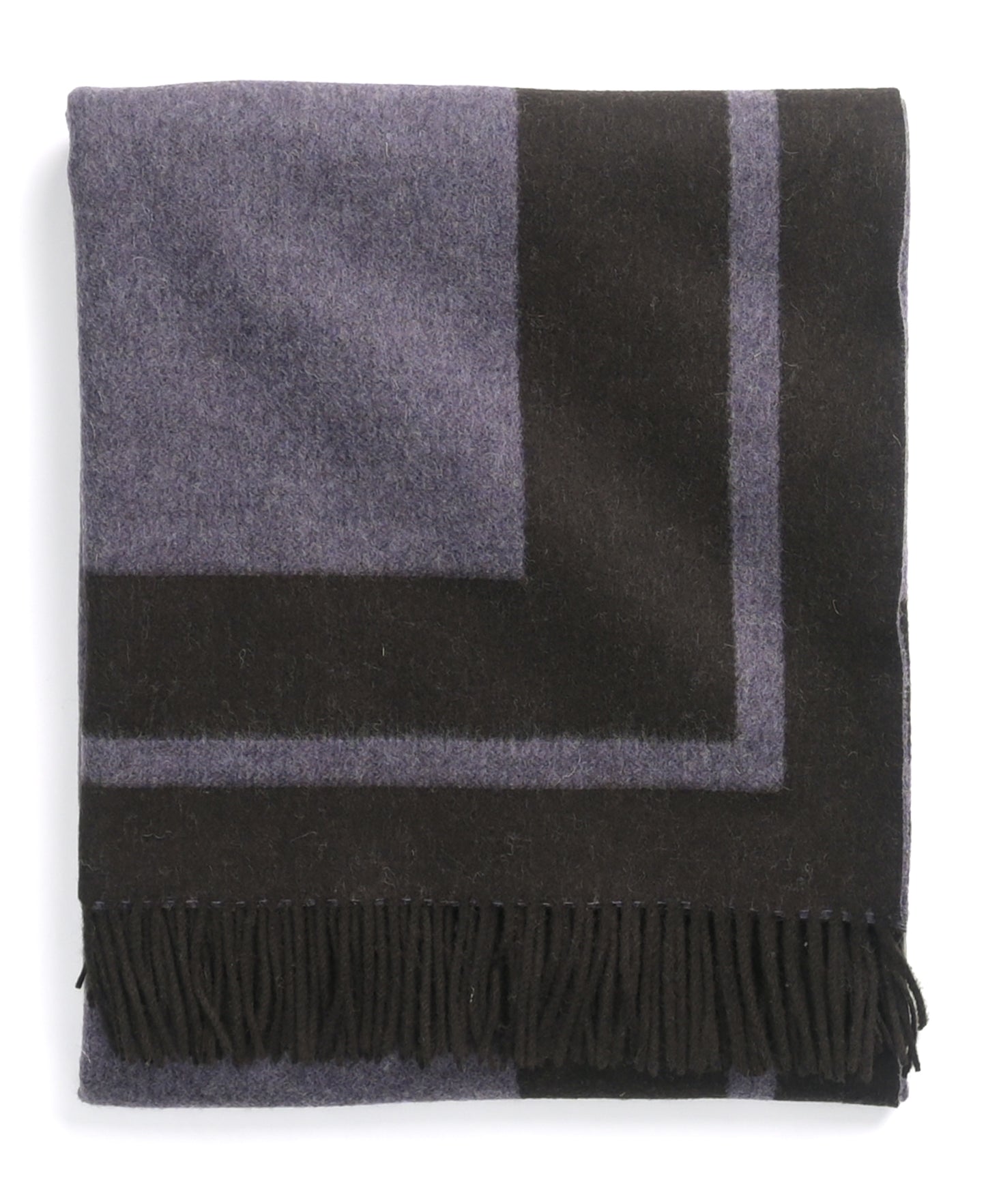 Southampton Home Double-Faced Border Throw 60" X 74" Lavender-Blankets-[bar code]-Prince of Scots