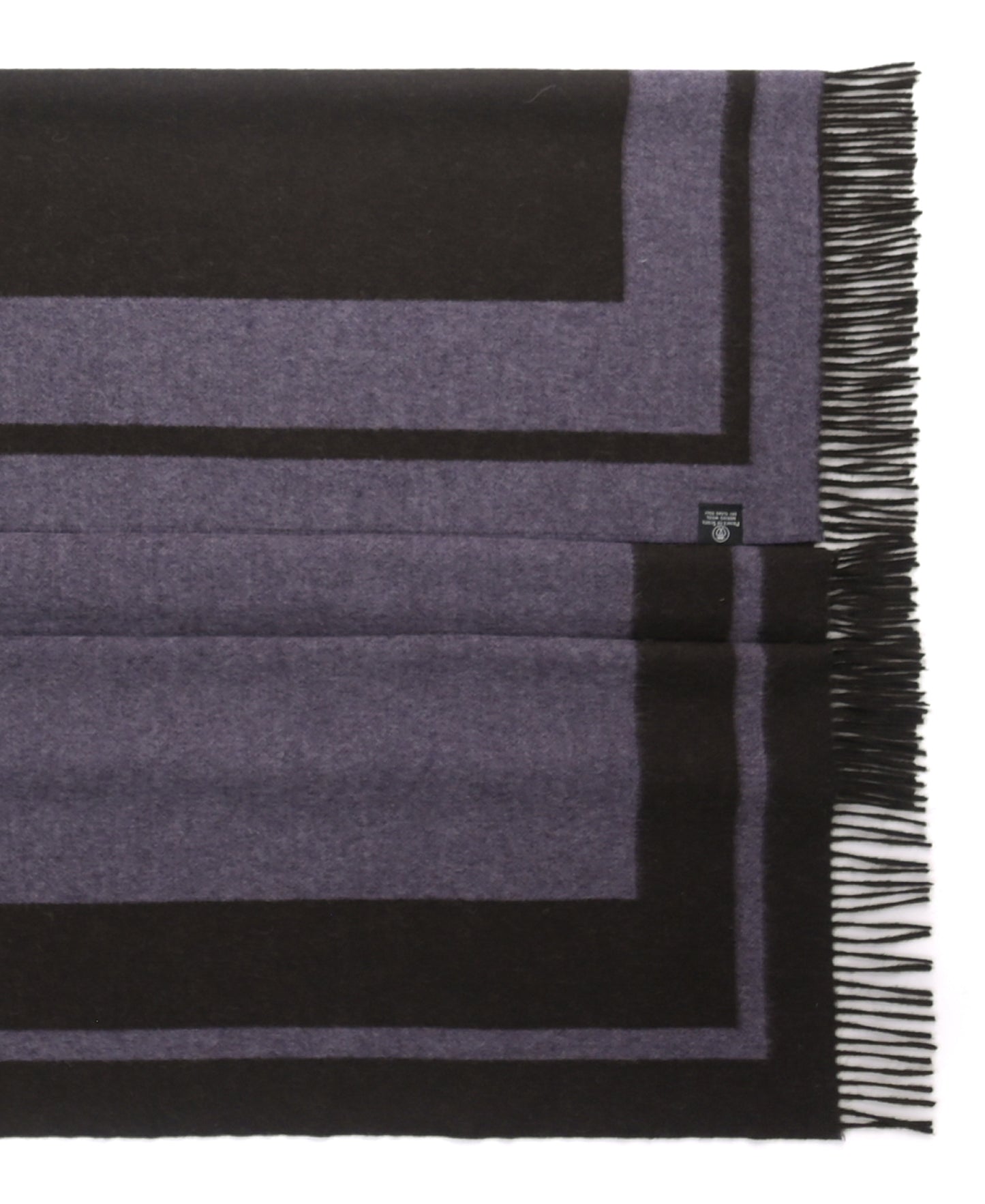 Southampton Home Double-Faced Border Throw 60" X 74" Lavender-Blankets-[bar code]-Prince of Scots