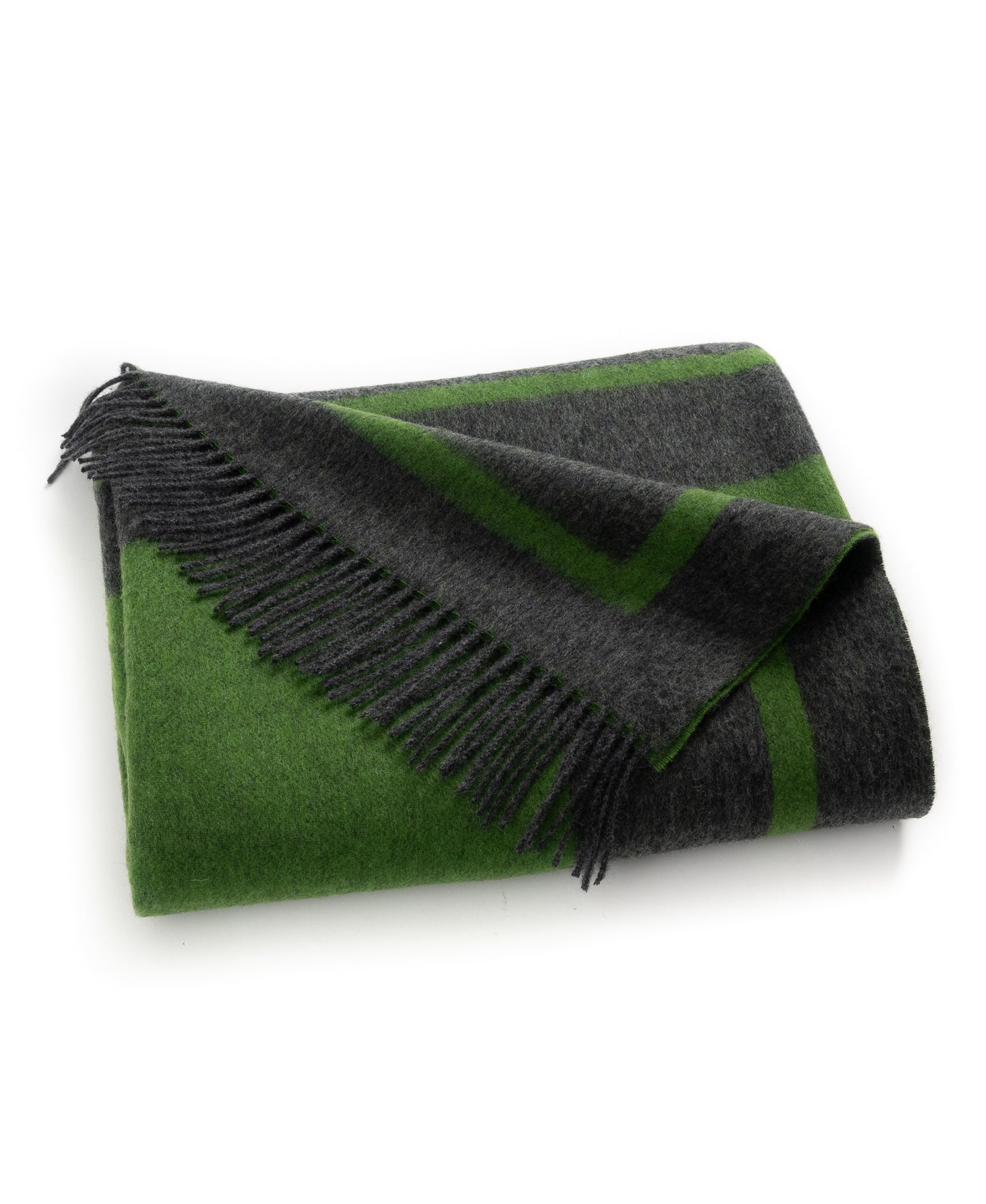 Southampton Home Double-Faced Border Throw 60" X 74" Lime-Blankets-[bar code]-Prince of Scots