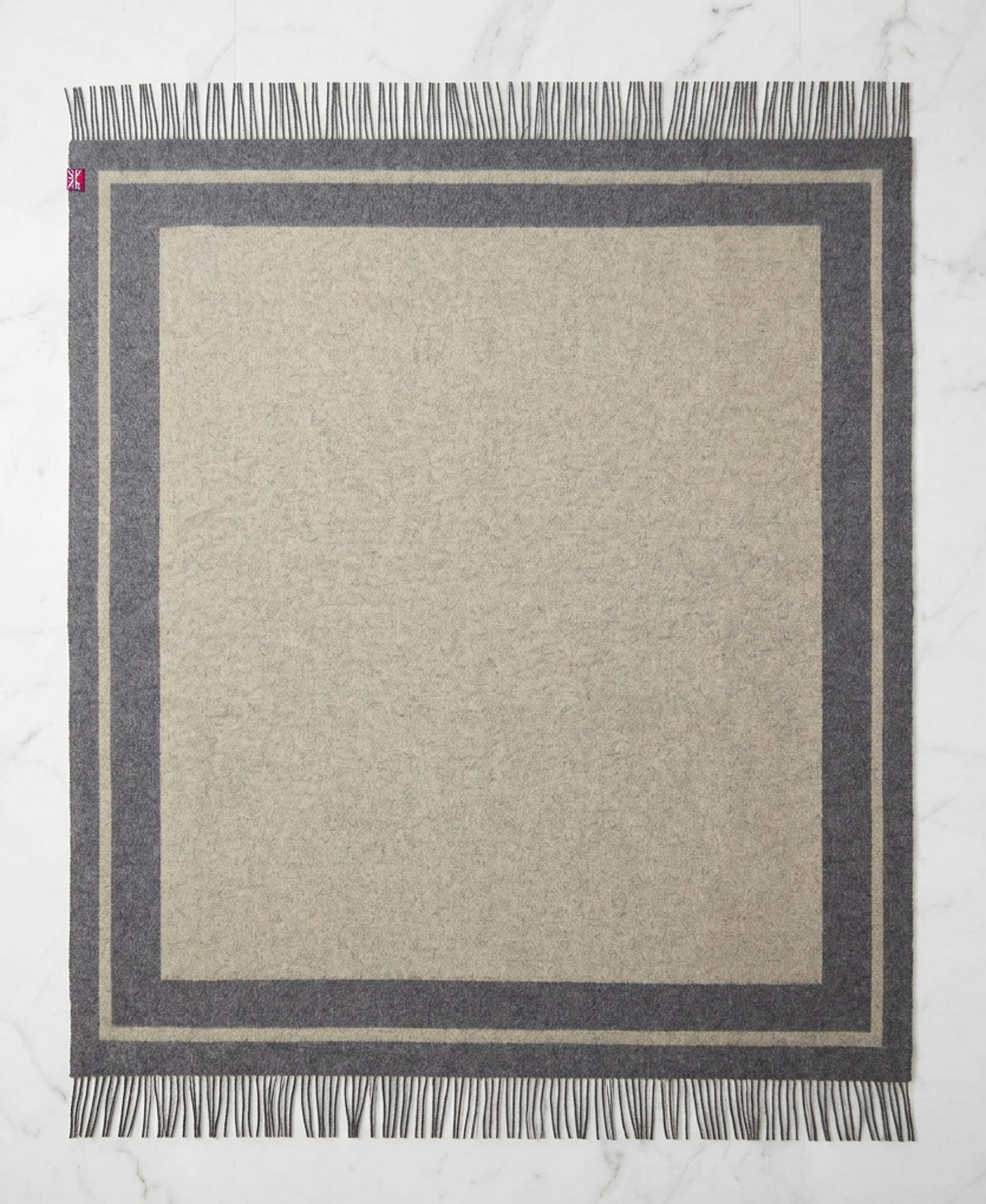 Southampton Home Double-Faced Border Throw 60" X 74" Magnolia-Blankets-[bar code]-Prince of Scots