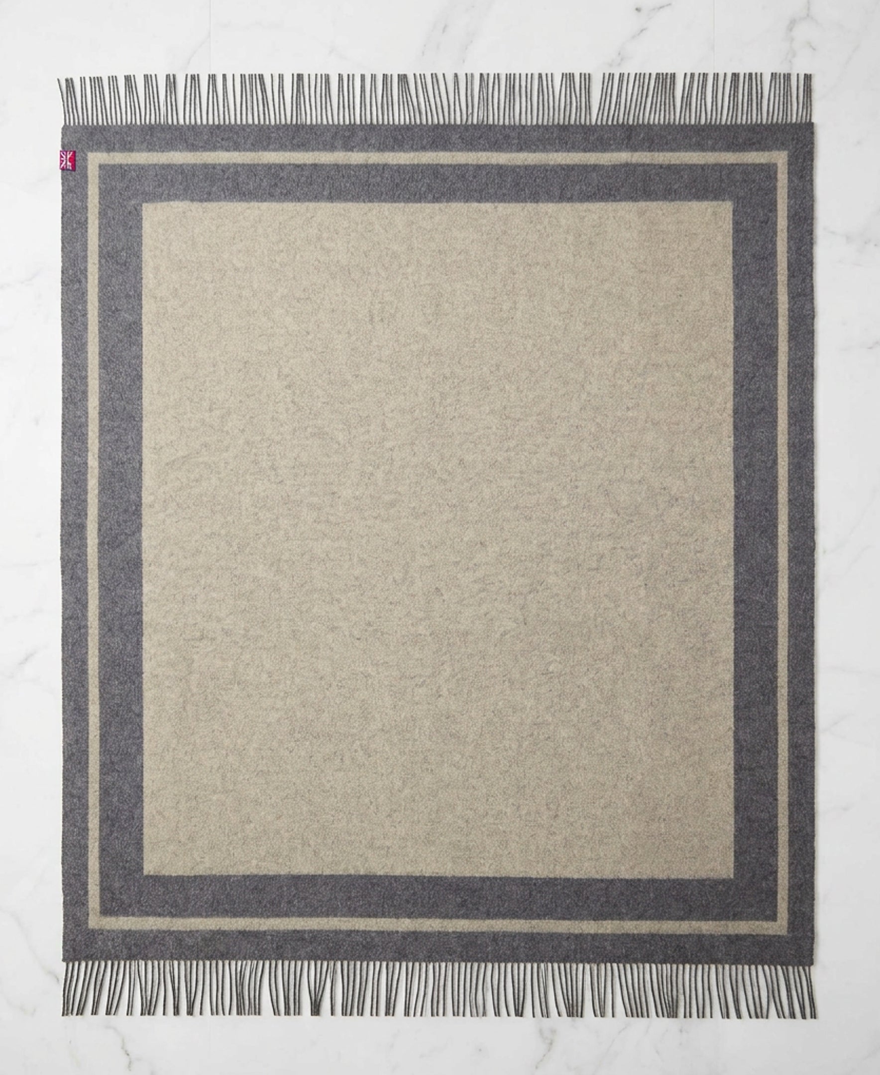 Southampton Home Double-Faced Border Throw 60" X 74" Magnolia-Blankets-[bar code]-Prince of Scots