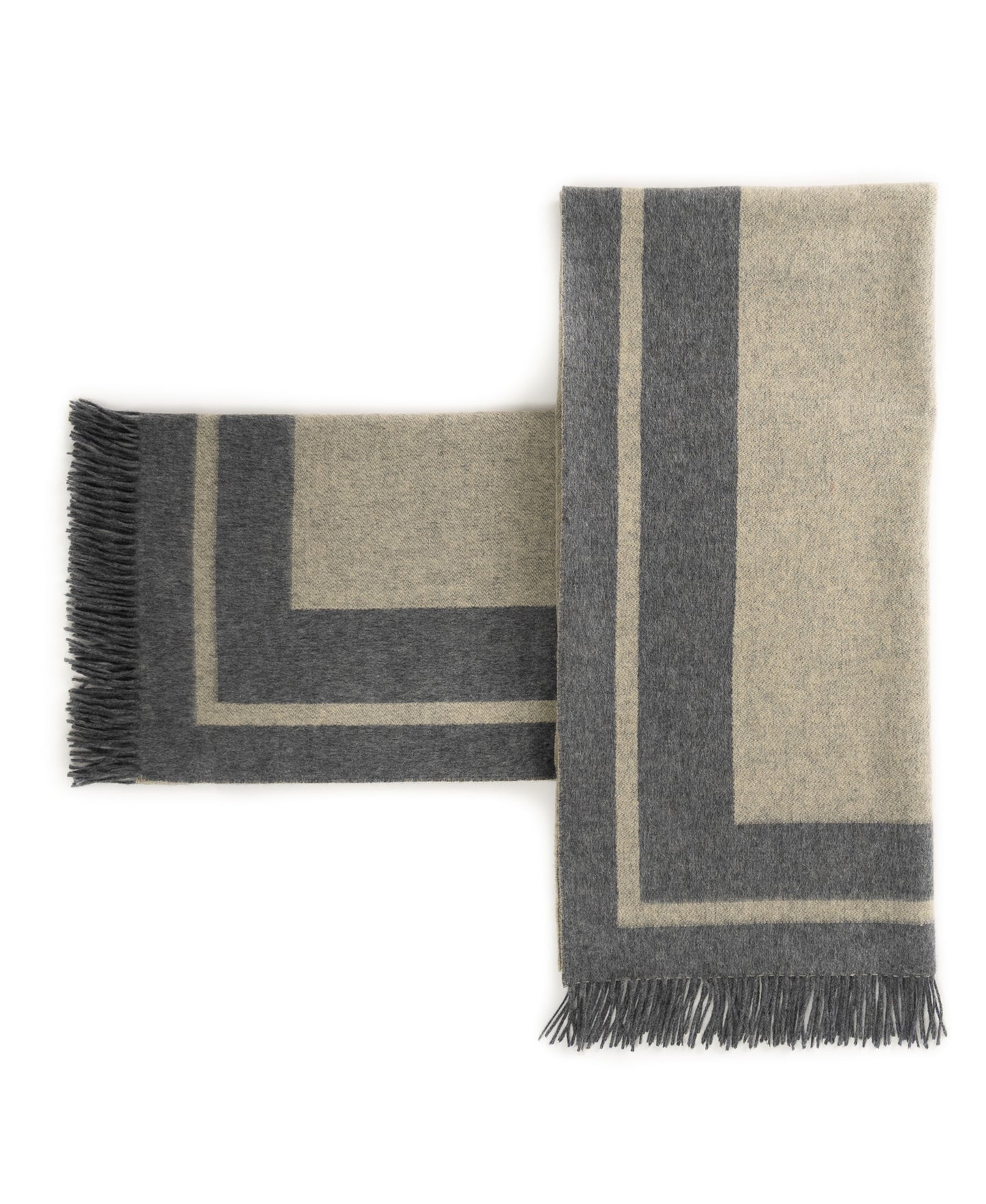 Southampton Home Double-Faced Border Throw 60" X 74" Magnolia-Blankets-[bar code]-Prince of Scots