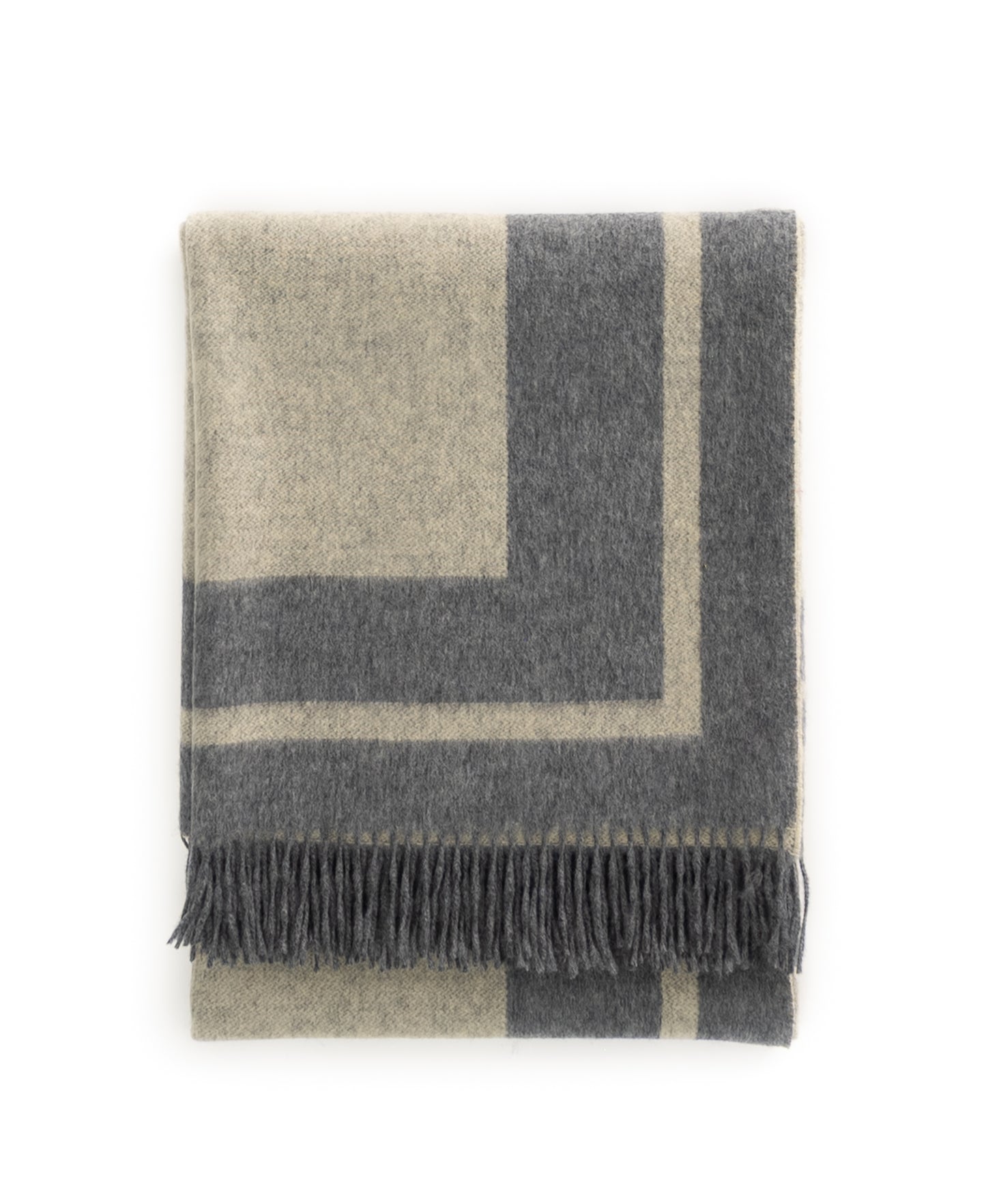 Southampton Home Double-Faced Border Throw 60" X 74" Magnolia-Blankets-[bar code]-Prince of Scots