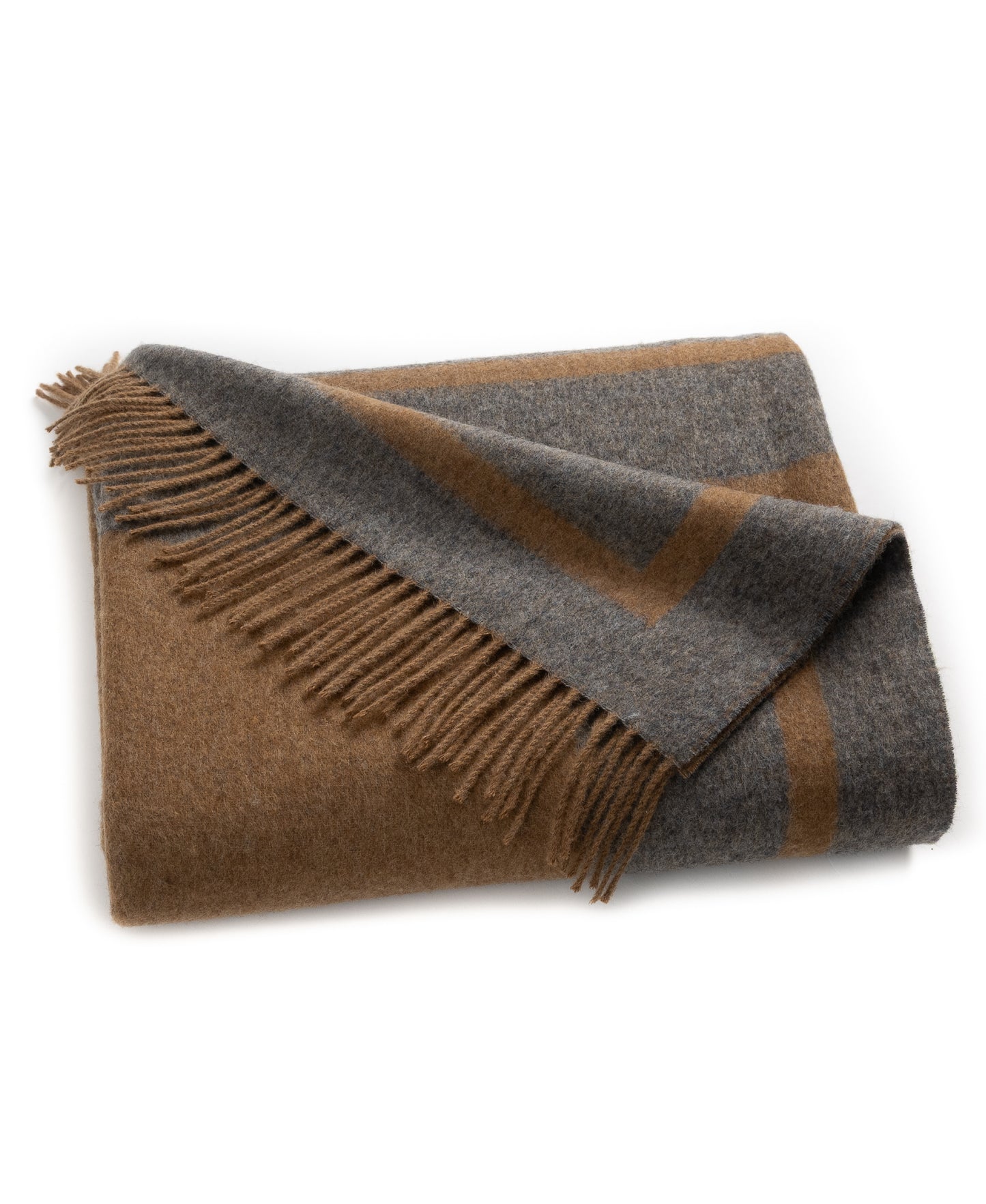 Southampton Home Double-Faced Border Throw 60" X 74" Steel-Blankets-[bar code]-Prince of Scots