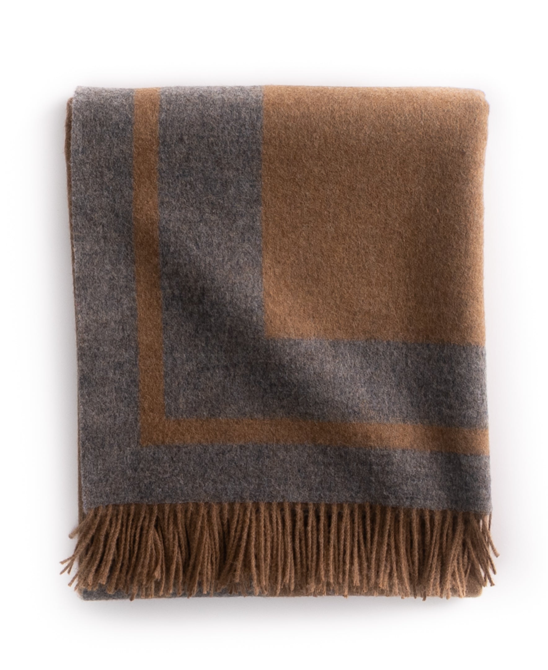 Southampton Home Double-Faced Border Throw 60" X 74" Steel-Blankets-[bar code]-Prince of Scots