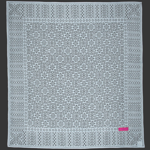 Southampton Home Lace Weave Baby Shawl ~ Blue ~-Gifts-00810032751210-{sku]-Prince of Scots