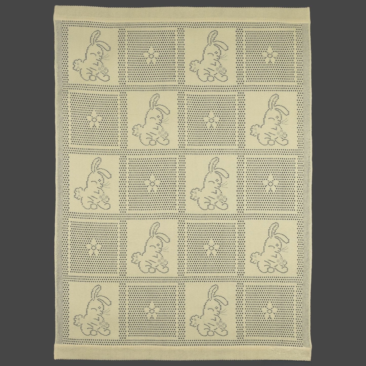 Southampton Home Lace Weave Bunny Baby Blanket ~ Yellow ~-Gifts-[bar code]-Prince of Scots