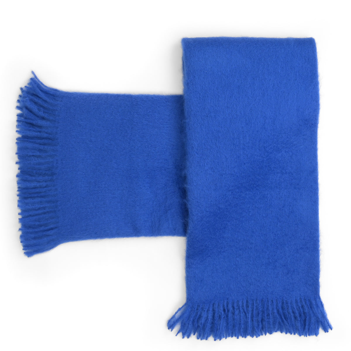 Southampton Home Luxury Mohair Throw ~ Blue