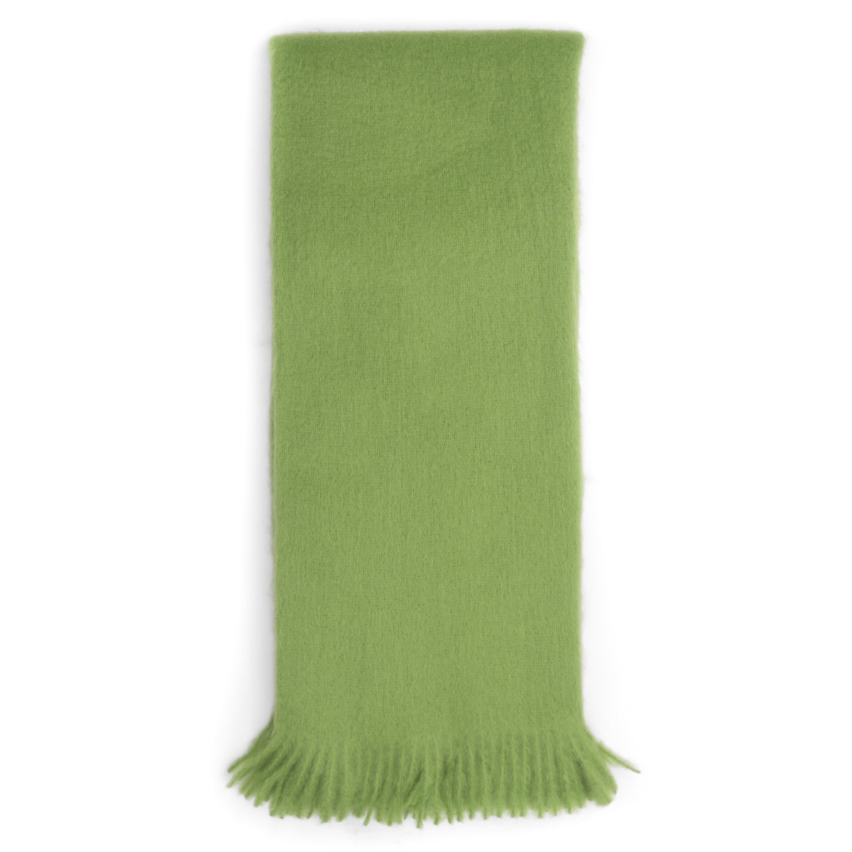 Southampton Home Luxury Mohair Throw ~ Garden Verde