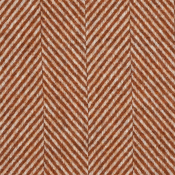 Southampton Home Merino Wool Herringbone Throw (Rust)-Throws and Blankets-[bar code]-RustMerino-Prince of Scots