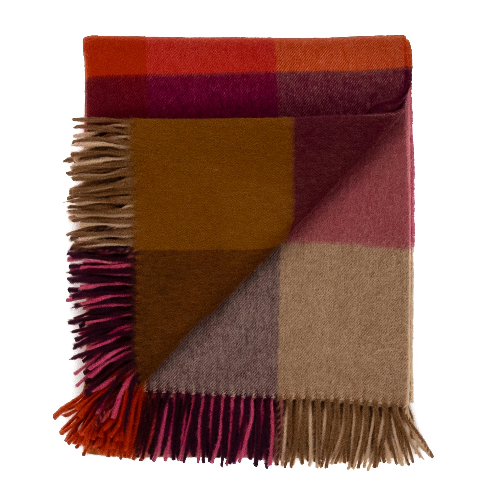 Southampton Home Merino Wool Block (Bold)-Throws and Blankets-[bar code]-Prince of Scots