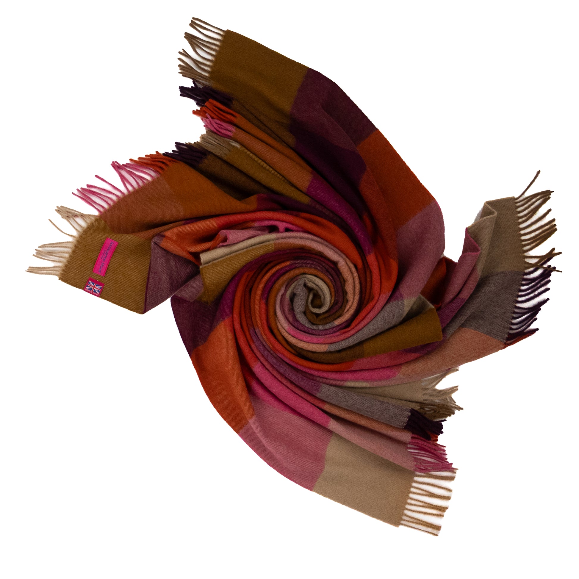 Southampton Home Merino Wool Block (Bold)-Throws and Blankets-[bar code]-Prince of Scots