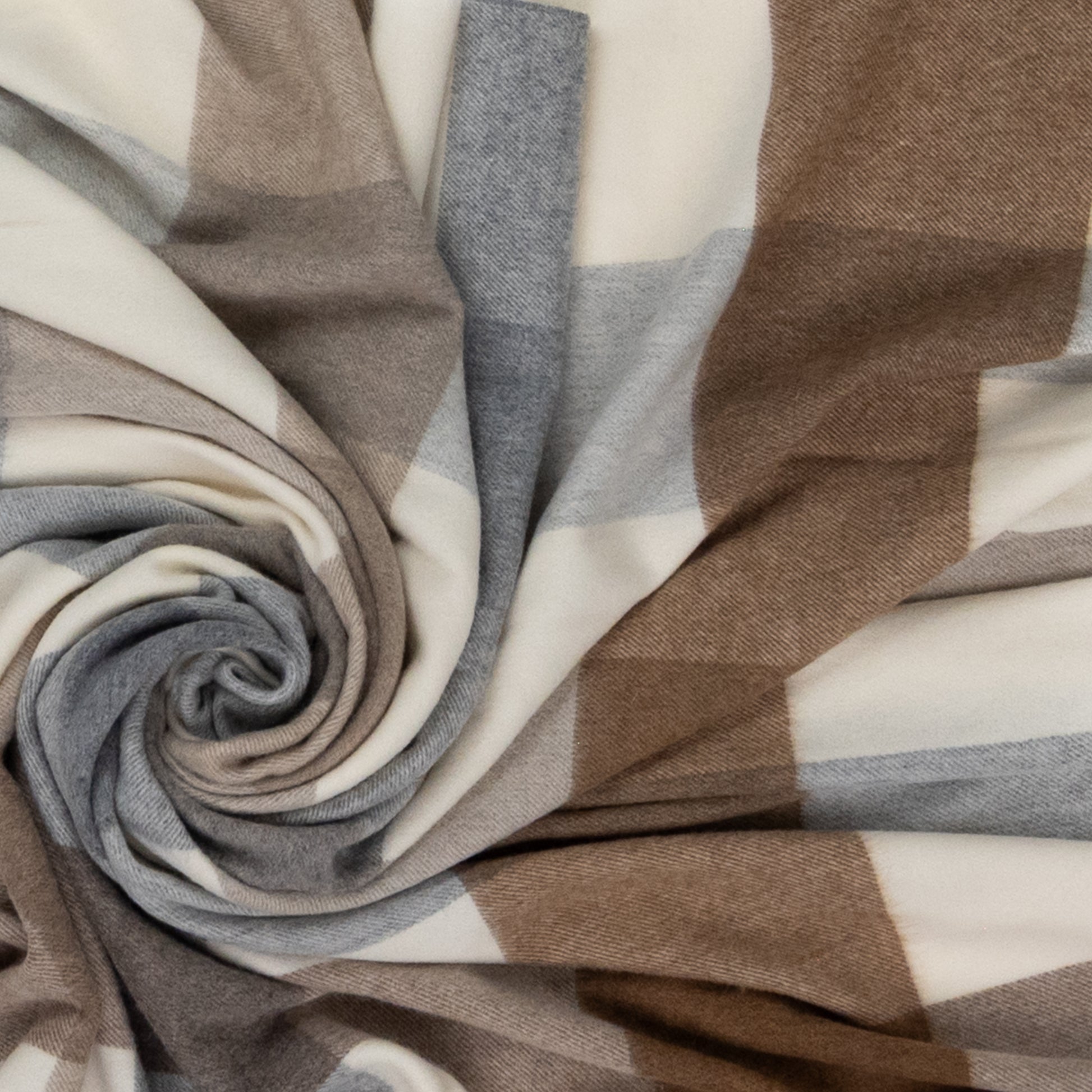 Southampton Home Merino Wool Block (Natural)-Throws and Blankets-[bar code]-Prince of Scots