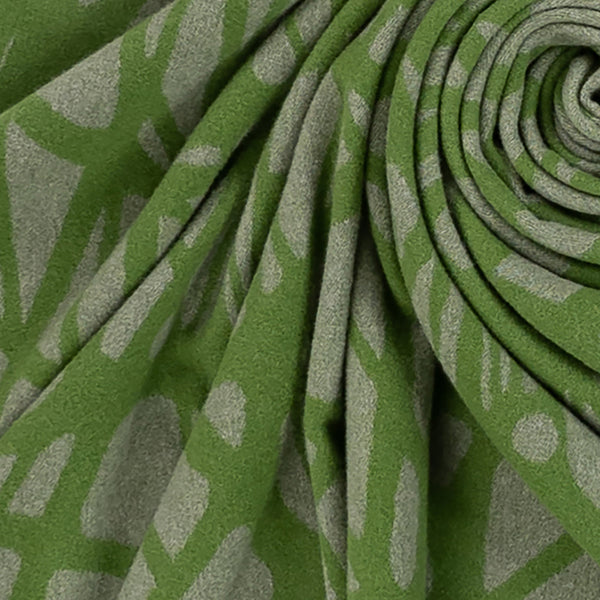 Southampton Home Monarch Merino Fleece Throw ~ Green ~-Blankets-[bar code]-MonarchGreen-Prince of Scots