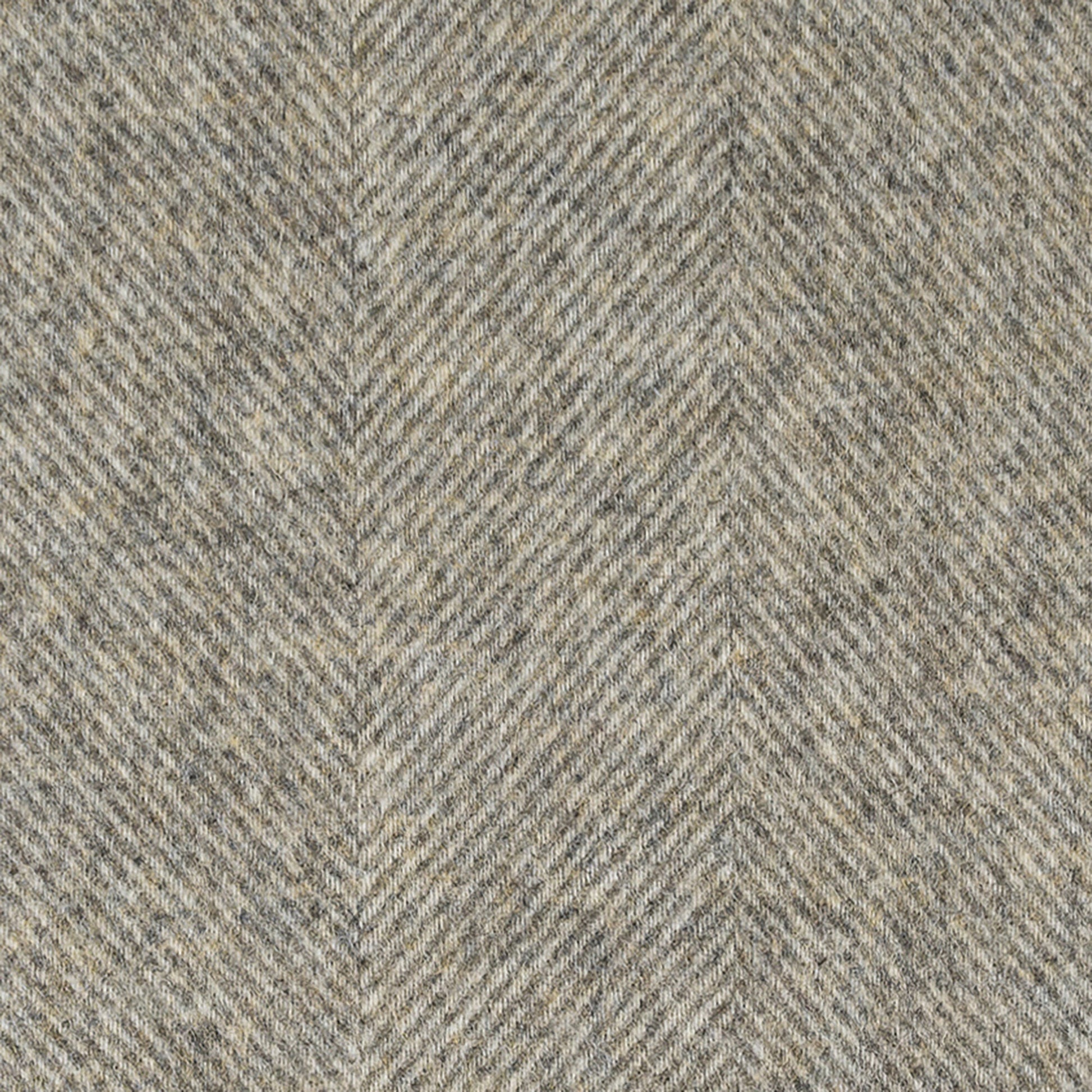 Southampton Home Wool Herringbone Throw (Estate Grey)-Throws and Blankets-[bar code]-Q028001-03-Prince of Scots