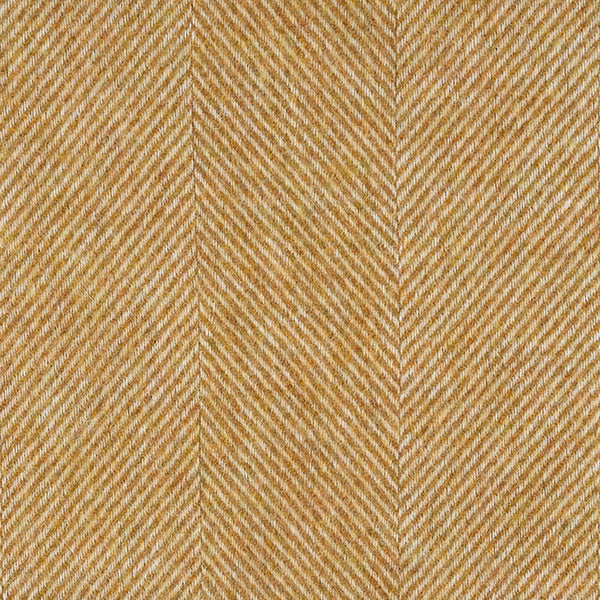 Southampton Home Wool Herringbone Throw (Gold)-Throws and Blankets-[bar code]-Q028001-05-Prince of Scots