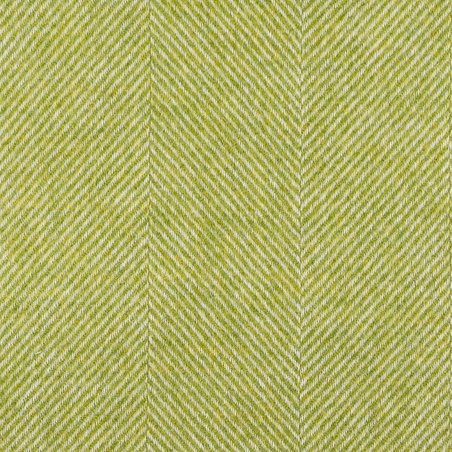 Southampton Home Wool Herringbone Throw (Lime)-Throws and Blankets-[bar code]-LimeShetland-Prince of Scots