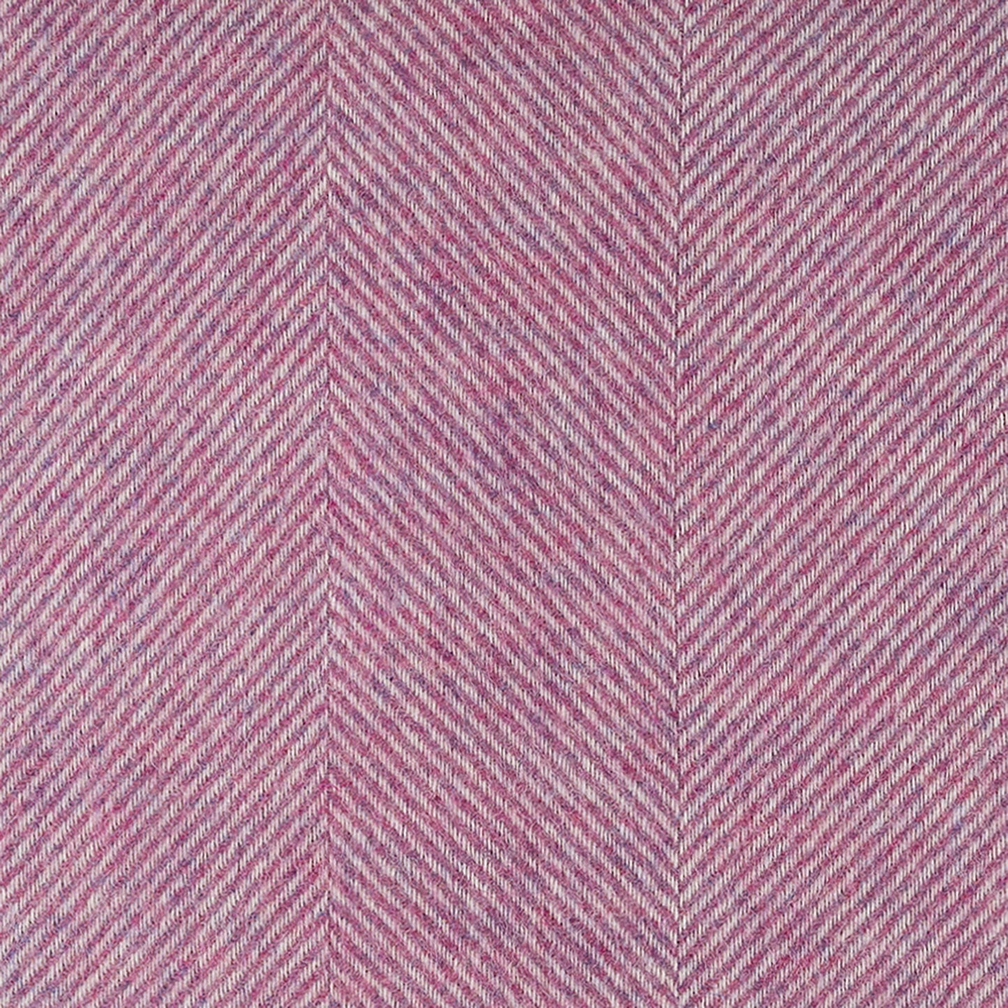 Southampton Home Wool Herringbone Throw (Petal Pink)-Throws and Blankets-[bar code]-Q028001-08-Prince of Scots