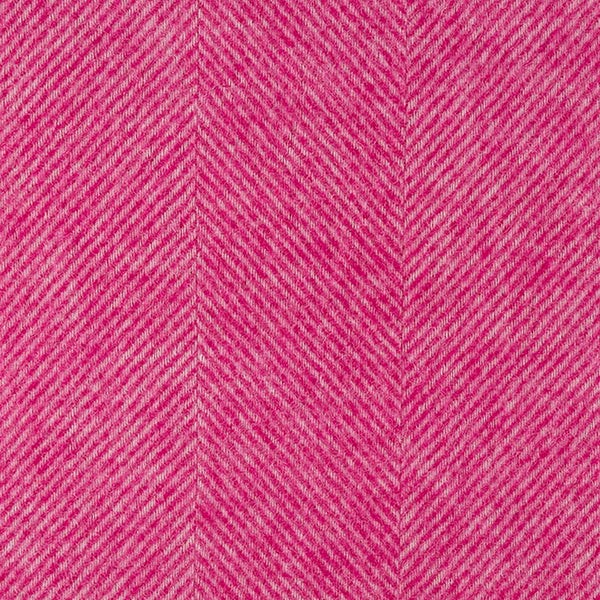 Southampton Home Wool Herringbone Throw (Pink)-Throws and Blankets-[bar code]-PinkShetland-Prince of Scots
