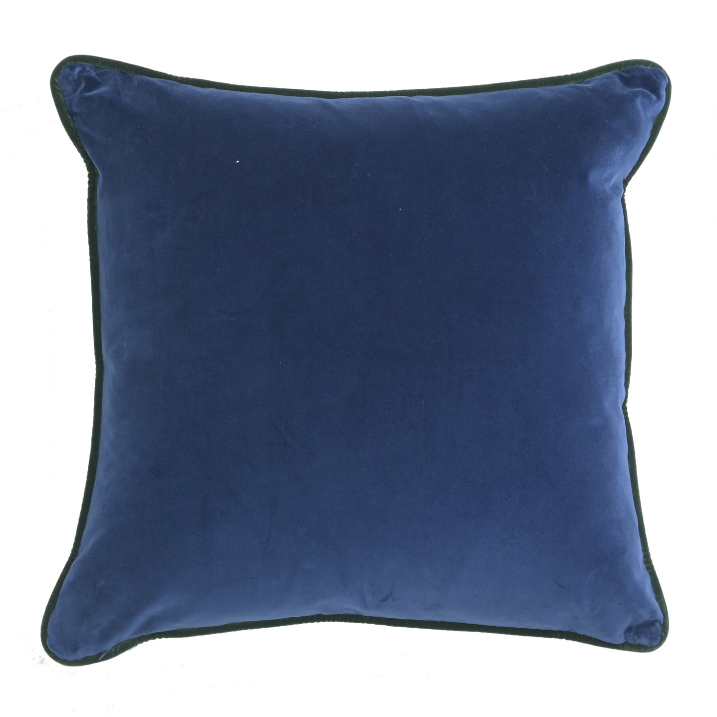 Southampton Home Velvet Pillow 22" x 22" ~ Atlantic Blue-Throw Pillows-[bar code]-Prince of Scots