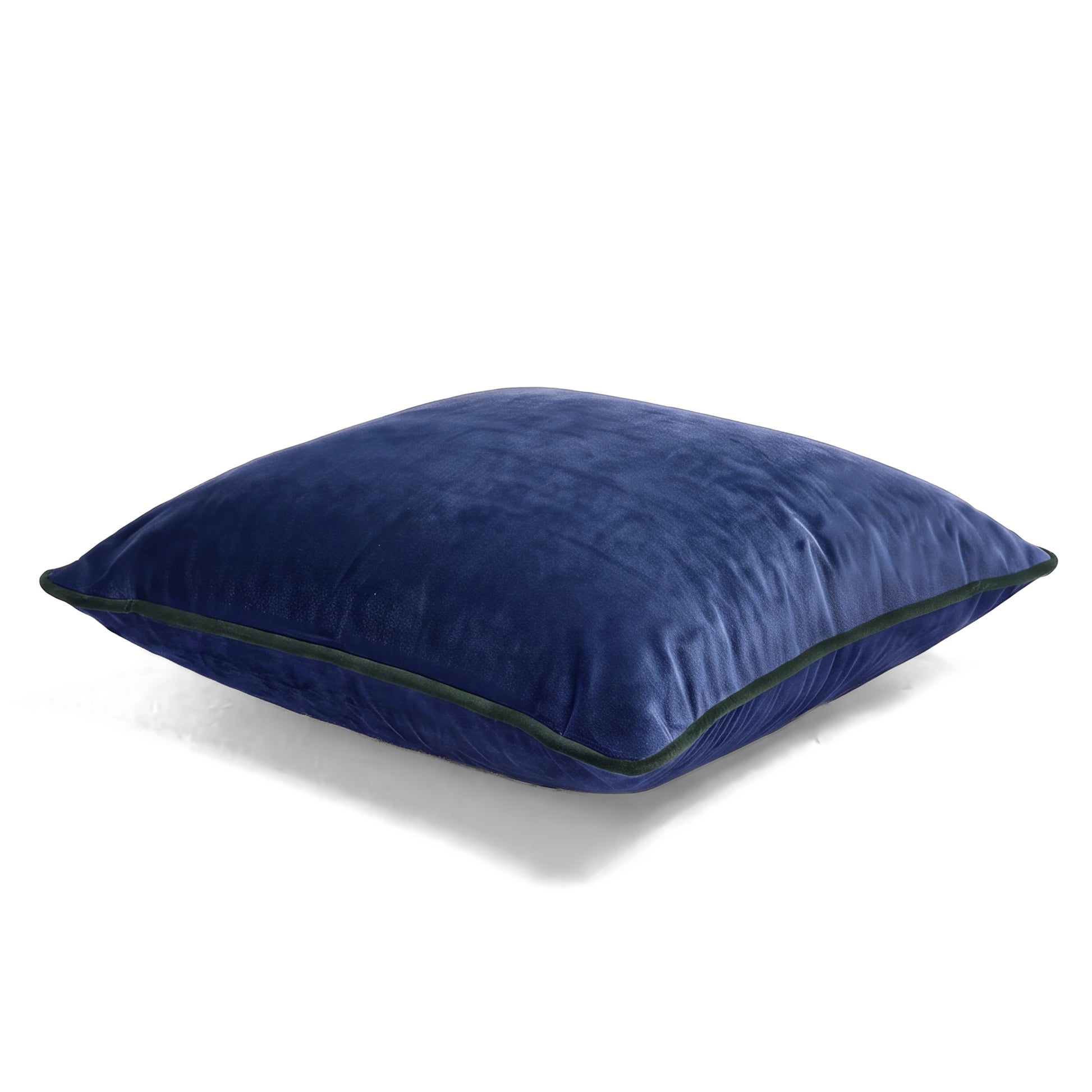 Southampton Home Velvet Pillow 22" x 22" ~ Atlantic Blue-Throw Pillows-[bar code]-Prince of Scots