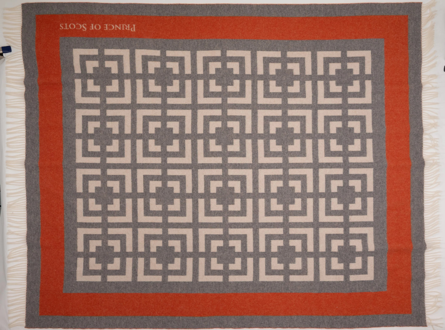 The Champion Links Throw – Extra-Fine Italian Merino Wool | 56" x 72"-Throws and Blankets-[bar code]-Prince of Scots