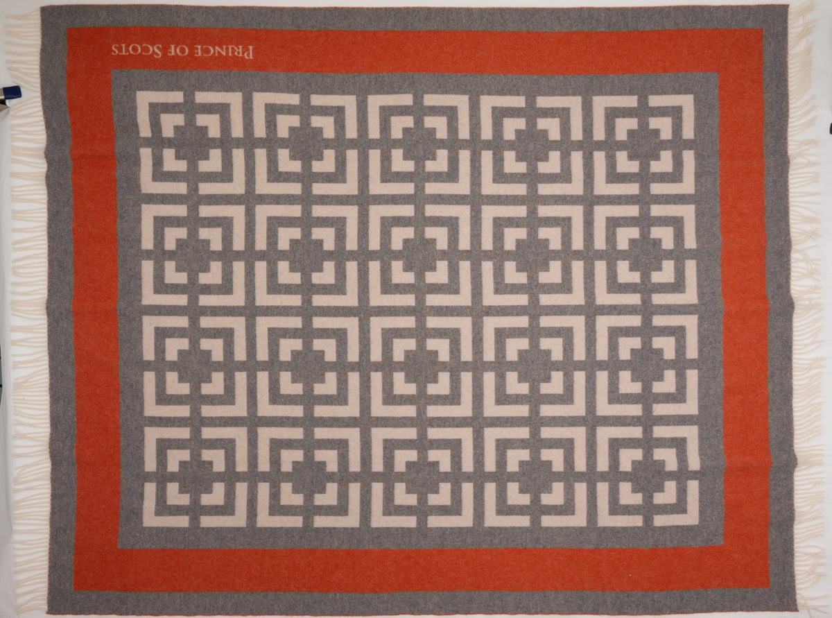 The Champion Links Throw – Extra-Fine Italian Merino Wool | 56" x 72"-Throws and Blankets-[bar code]-Prince of Scots