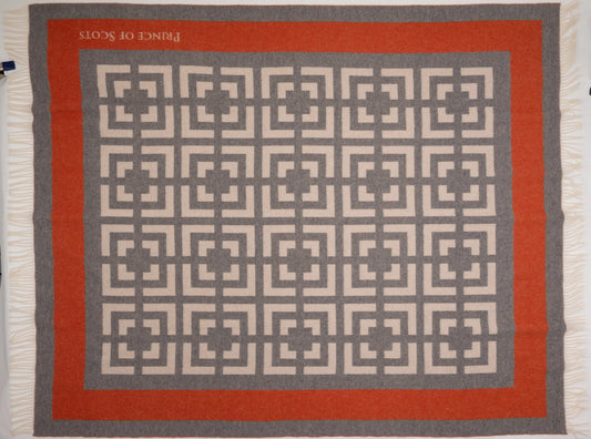 The Champion Links Throw – Extra-Fine Italian Merino Wool | 56" x 72"-Throws and Blankets-[bar code]-Prince of Scots