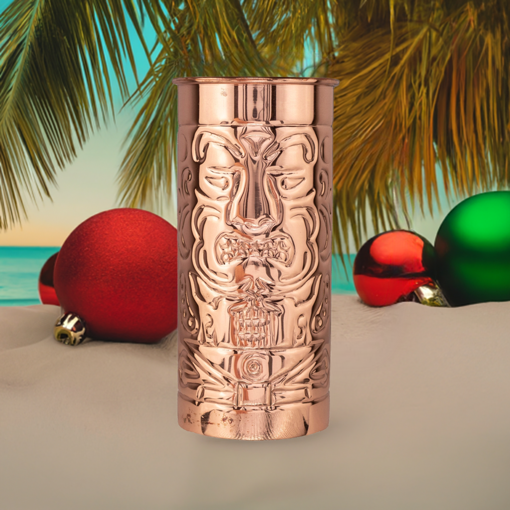 The Legends of Hawaii Copper Tiki Mug ~ Kanaloa ~-Barware-Prince of Scots-00810032752507-TikiKanaloa-Prince of Scots